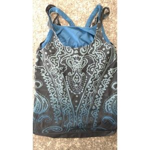 Athleta Small Two-Piece Tank (Bra+Tank)